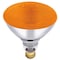 Westinghouse Westinghouse 100 W E26 Reflector Incandescent Bulb E26 (Medium) Amber 1 pk 04411 - alternate 1